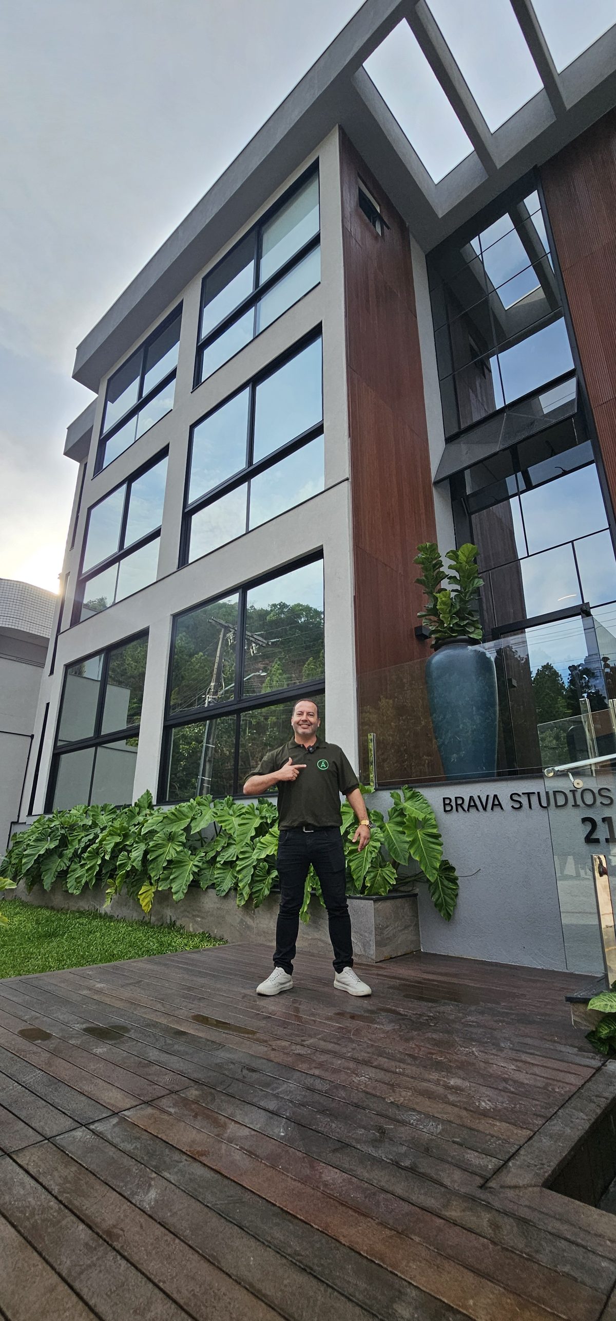 Brava Studio, construído em Light Steel Frame