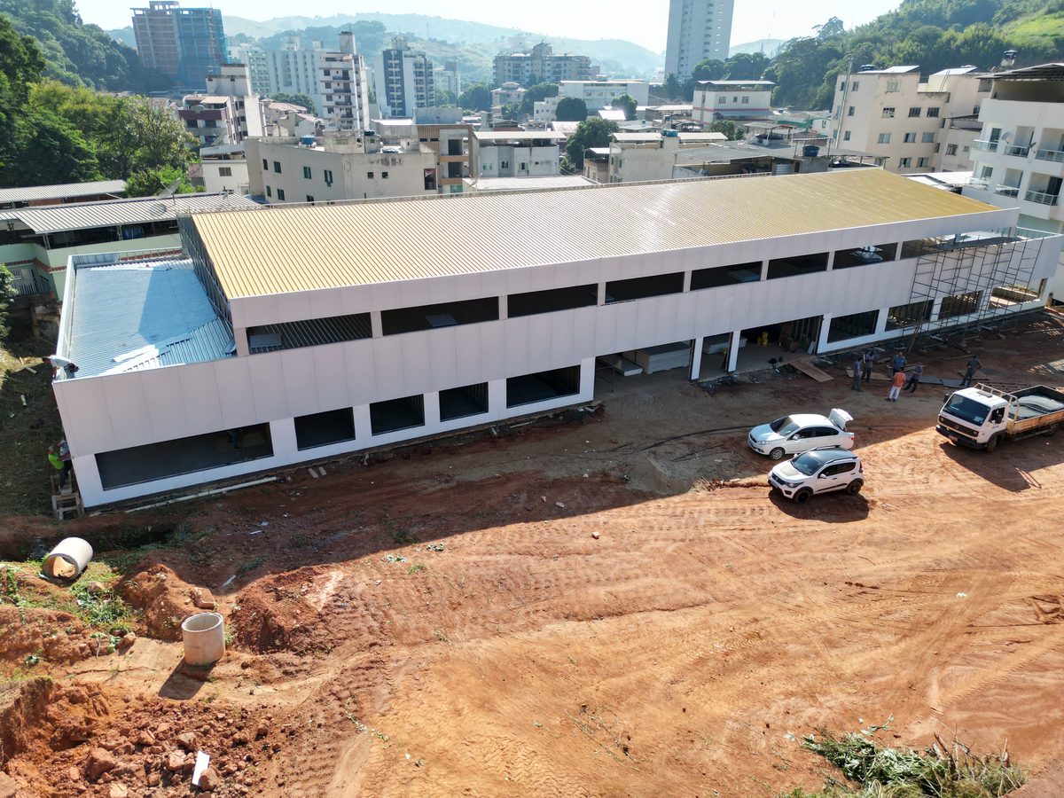 Centro Educacional de Ubá, construído em Light Steel Frame