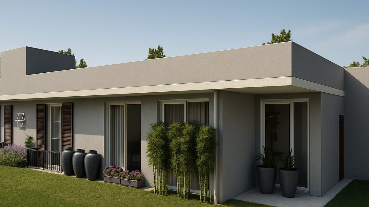 Projeto Syrah: sobrado em Light Steel Frame com fachada moderna